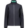 CMP - Giacca in softshell da donna, Antracite-Aquamint, 52