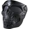 CROSSBODY Maschera tattica integrale per softair, con lenti in policarbonato, protezione per gli occhi, per giochi di sopravvivenza, cosplay, film, paintball, Halloween, maschera spaventosa, occhiali da moto