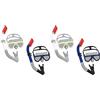 Bestway Occhialini da Snorkeling e Boccaglio Bestway Bianco Blu scuro Adulto (1 Unità)