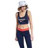 Reebok CL F Vector Bralette Reggiseno Sportivo Donna