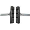 Fischer Scarponi Freno, pastiglie dei Freni, per Freni a V e Freni Cantilever, Adatti per Biciclette ed e-Bike, DIN EN 14766, 2 Pezzi, Nero