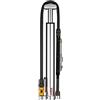 LEZYNE Minipumpe CNC Micro Floor Drive Digital HVG, Silber-glänzend 90PSI, 30cm, 1-MP-MFDR-V206HVDG, Mini Pompa. Unisex-Adulto, Argento, 30,0cm