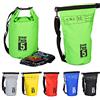 Relaxdays Zaino Impermeabile Ocean Pack 5L Borsa Stagna Ultraleggera Sacca Dry Bag da Kajak Vela Sci Snowboard