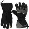 Gregster Guanti da Sci e Snowboard per Uomo con Isolamento Termico Thinsulate, Polpastrelli Touch Screen e Palmo Gommato, Nero / Grigio XXL