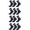 Fila F9505, Calze Unisex, Navy, 43/46