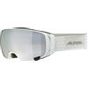 ALPINA Unisex - Adulti, DOUBLE JACK MAG Q Occhiali da sci, white, One Size