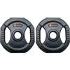 Sveltus Disque À Poignées X1, Disco Pump con Maniglie, 1,25 kg x 1 Unisex-Adulto, Nero, Taglia Unica (Confezione da 2)