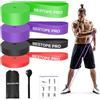 BESTOPE PRO Bande di Resistenza - Set di 4 Bande per Allenamento e Stretching Fitness Unisex