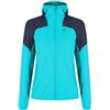Montura Rise Hooded Jacket Woman - Taglia M - Colore Turquoise/Graphite Blue