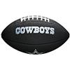 Wilson, Palla da football americano, Mini NFL Team Soft Touch, Dallas Cowboys, Per giocatori amatoriali, Nero, WTF1533BLXBDL