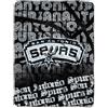 NORTHWEST Coperta con licenza ufficiale NBA San Antonio Spurs Redux Micro Raschel, 116,8 x 152,4 cm, multicolore