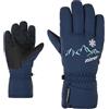 Ziener Lailla, Guanti da Sci/Sport Invernali, Impermeabili, Senza PFC Unisex Bambini