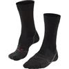 FALKE BC Warm U So lana filo funzionale antivesciche 1 paio, Calzini da ciclista Unisex Adulto, Nero Black-Mix 3010, 46-48