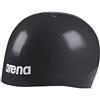 Arena Cuffia da nuoto unisex Molded Pro II USA per adulti, comoda, aderente, per allenamento in piscina e corsa, colore nero, taglia unica