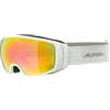 ALPINA Unisex - Adulti, DOUBLE JACK Q-LITE Occhiali da sci, white, One Size
