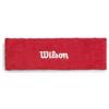 Wilson Terry Logo Fascia Per Capelli, Con Tecnologia Traspirante, Resistente Al Sudore, Realizzata In Tessuto Ad Asciugatura Rapida, Colore: Infrarosso, Taglia: Unica