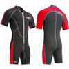 CRESSI Lido Man Shorty Wetsuit Black/Red 2mm M/3