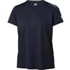 Helly Hansen Donna W HH Tech 2.0 Maglietta, Blu Navy, XS