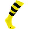 Kappa lipeno X3 Socks, Unisex Adulto, Unisex Adulto, 303MB60, Giallo/Nero, 35/38