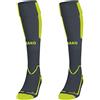 Jako, Lazio Calzettoni, Bambini, Stutzenstrumpf Lazio, Anthrazit/Lime, 35-38