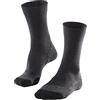 FALKE TK2 Explore Cool W So lyocell filo funzionale spessi antivesciche 1 paio, Calzini da escursionismo Donna, Grigio Asphalt Melange 3180, 35-36