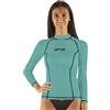 Seac T-Sun Long Lady, Maglia Protettiva Rash Guard per Snorkeling e Nuoto Anti UV