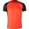 Ho Soccer Camiseta Futbol Akademia Red/Black Maglia Sportiva Calcio Unisex - Adulto (Pacco da 1)