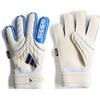 adidas Unisex - Bambini e ragazzi Copa Match Fingersave Junior Goalkeeper Glove Gloves, zero met./Lucid Ray Blue/dark blue, 5