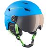 Black Crevice Casco Blu/Verde M (57-58 cm)