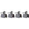 Carehabi 2 Paia Pastiglie Freni Bici br mt400 Freni Bici per Mountain Bike Freni a Disco Pastiglie Freno Br-B01S B05S MT400 M575 M495 M395 M4050 (Confezione da 2)