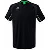 Erima T-Shirt da Allenamento Liga Star, Unisex-Bambini e Ragazzi, Nero/Bianco, 104