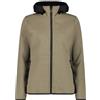 CMP Giacca Da Donna In Pile Knit Tech Con Cappuccio Fisso Jacket Donna