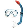 Scubapro Spider Set maschera e boccaglio per bambini, 24.301.030 24.301.700 24.301.230, Spider Set, Blau