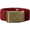 Fjällräven Children's Kids Canvas Brass Belt Belt