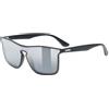 uvex heyday - occhiali sportivi per adulti - forte protezione UV - 100% protezione UVA, B, C - black matt/smoke gray - one size