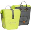 VAUDE Borsa per Ruota Anteriore di Bicicletta Aqua Front, Set da 2 Pezzi, Impermeabile, Realizzata in Germania, Verde Brillante, Taglia Unica