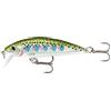 Rapala Esca con Ami Due N. 10, 0.6-1.2m Profondità di Nuoto, 5cm Dimensioni, Trota Iridea