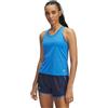 Under Armour Donna Launch Singlet, Canotta Palestra, Allenamento e Running, Canottiera Sportiva da Corsa Leggera con Retro in Stile Racer Classico,Blue Atlantis/Reflective,XL
