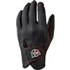 Wilson Guanti da Pioggia W/S, Impermeabili e Antiscivolo, Accessori da Golf per Donna, Nero