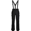 Killtec - Ksw 83 Mn Ski Pnts, Pantaloni da Sci/Funzionali con Bretelle Staccabili, Protezione Bordi, paraneve e Ventilazione delle Gambe Uomo