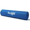 Yes4All LAJX Cuscinetto per bilancieri in schiuma spessa con rivestimento in nylon e chiusura a velcro - Cuscinetto per la spinta dell'anca, Blu
