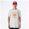 San Francisco 49ers NFL Regular T-Shirt Distressed Screenprint Team Graphic Stone T-Shirt Unisex - Adulto