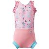 Splash About Happy Nappy Costume da bagno con pannolino da bagno, Nina's Ark, 12-24 Mesi