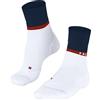 FALKE RU4 Endurance Compressiion M So cotone filo funzionale con compressione 1 paio, Calzini da corsa Uomo, Bianco White 2002, 46-48