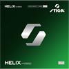 STIGA Gomma per Telaio da Tennistavolo Helix Hybrid 55 Rosso 2,2