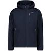 CMP Giacca Uomo in Softshell con Cappuccio Staccabile - 3A01787N