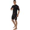 SEAC Liberty Short Man - Muta Shorty Uomo 3,5 mm in Neoprene | Muta Snorkeling e Sport Acquatici - Resistente con Rinforzi Supratex, Zip Frontale e Taglie a Colori, XL