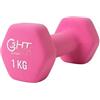 G5 HT SPORT Manubri O Manubrio in Neoprene da Palestra E Home Gym Antiscivolo da 0.5 a 6 kg Coppia O Singolo (1 x 1 kg)
