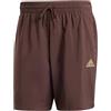 Adidas Uomo AEROREADY Essentials Chelsea Small Logo Shorts, Shadow Brown F23, XS