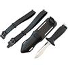 Cressi Killer Coltello Subacqueo, Unisex - Adulto, Nero